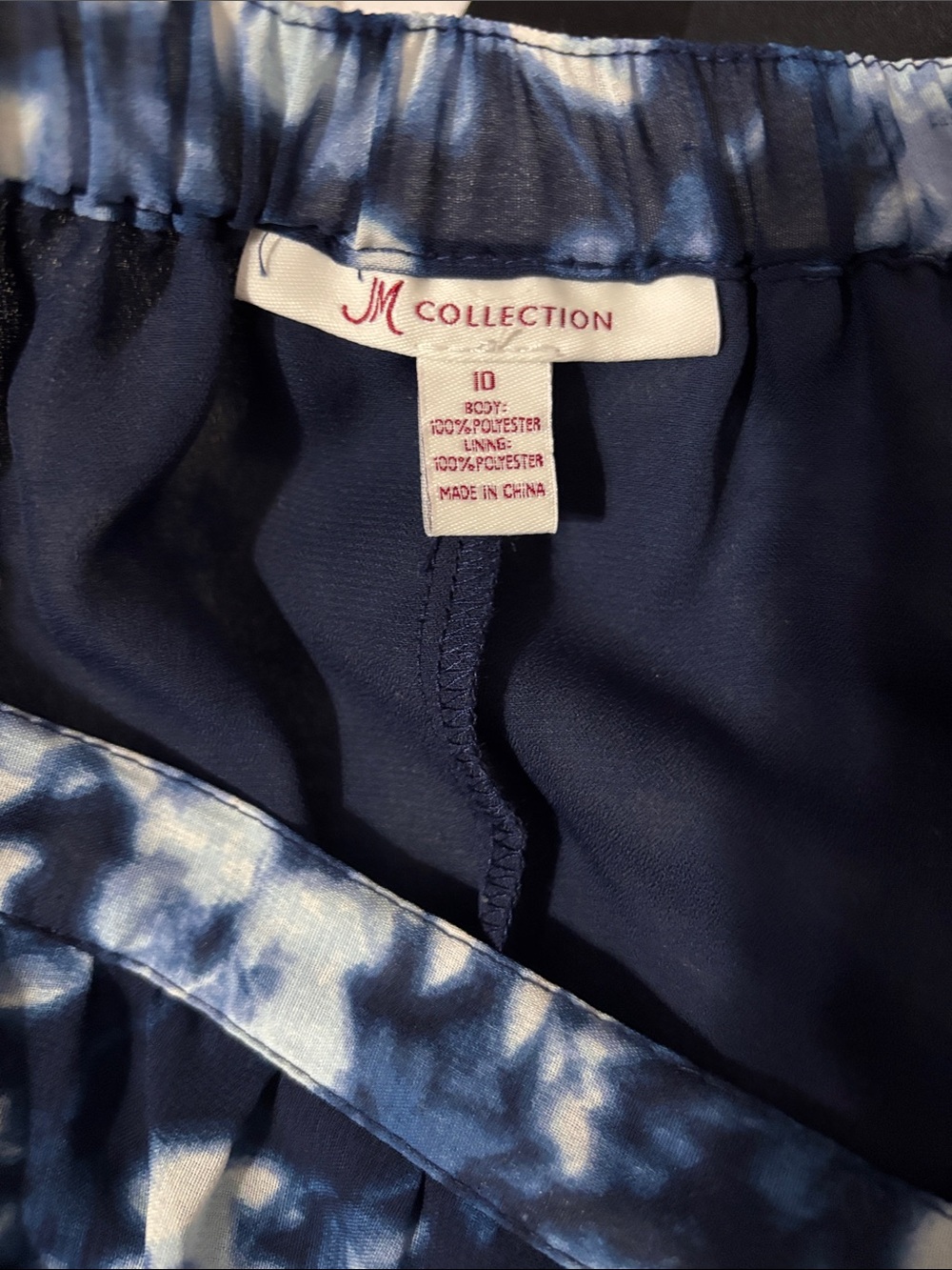 Navy & Light Blue Floral Tiered Maxi Skirt - Women's - Picture 8 of 8